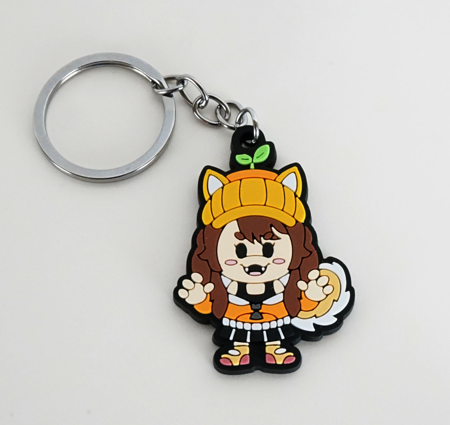 Rubber Keychain- Aki (OrangeIsBorange)
