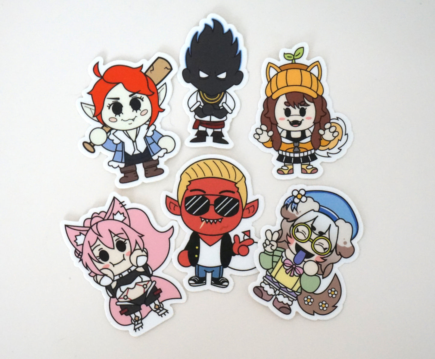 Small Die Cut Sticker- Aki (Orange is Borange)
