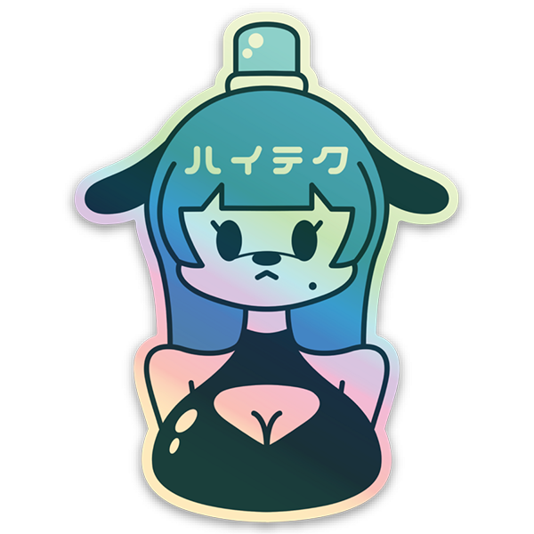 High Tech/ハイテク (Holographic Sticker)
