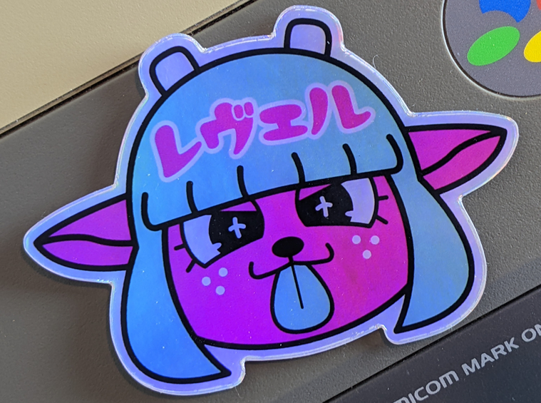 Rebel/レヴェル (Holographic Sticker)