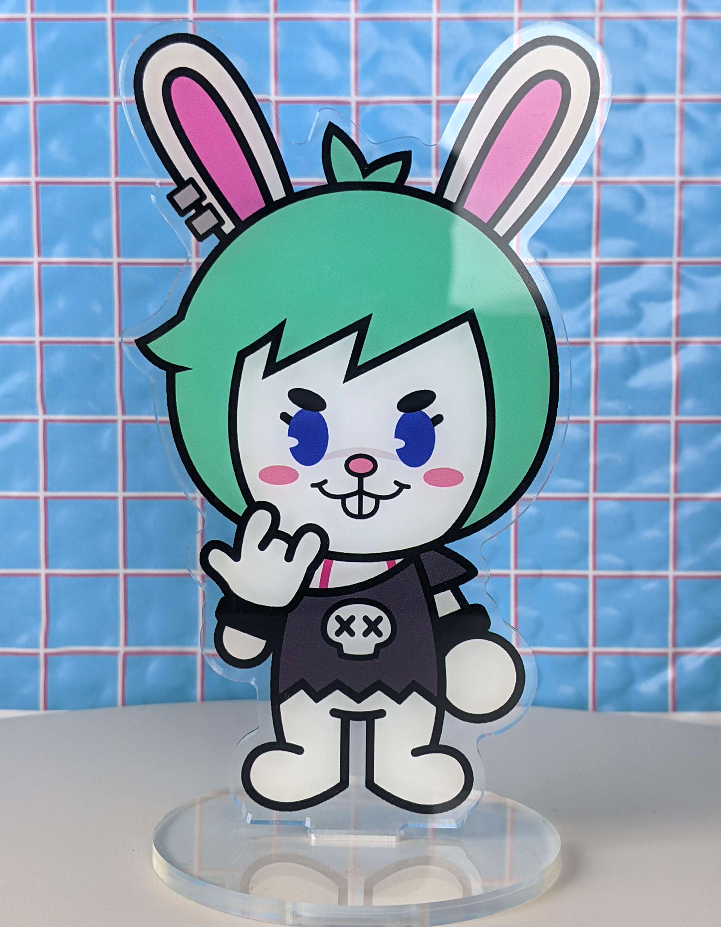 Pepper the Rockin' Rabbit (Acrylic Standee)
