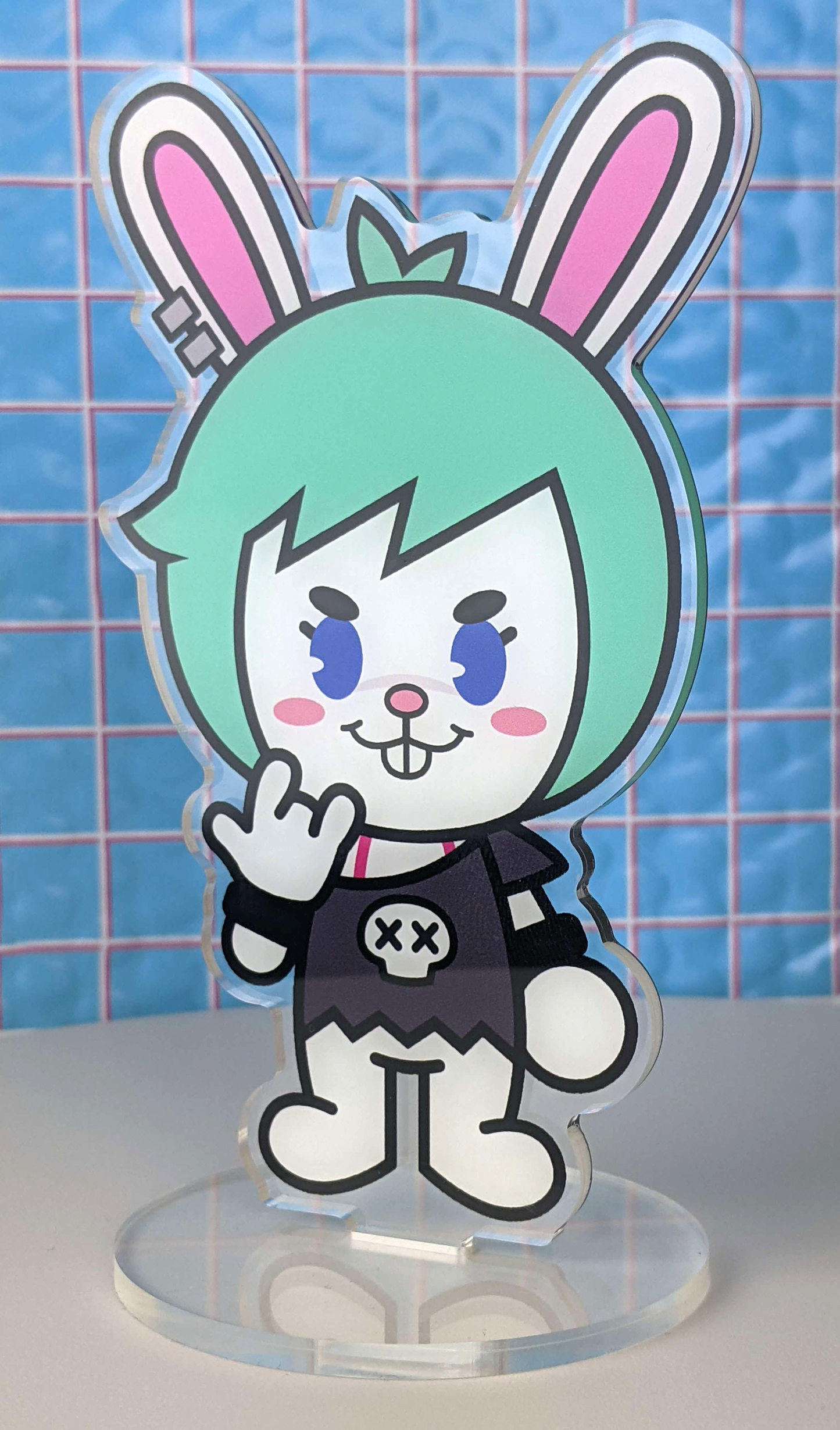 Pepper the Rockin' Rabbit (Acrylic Standee)