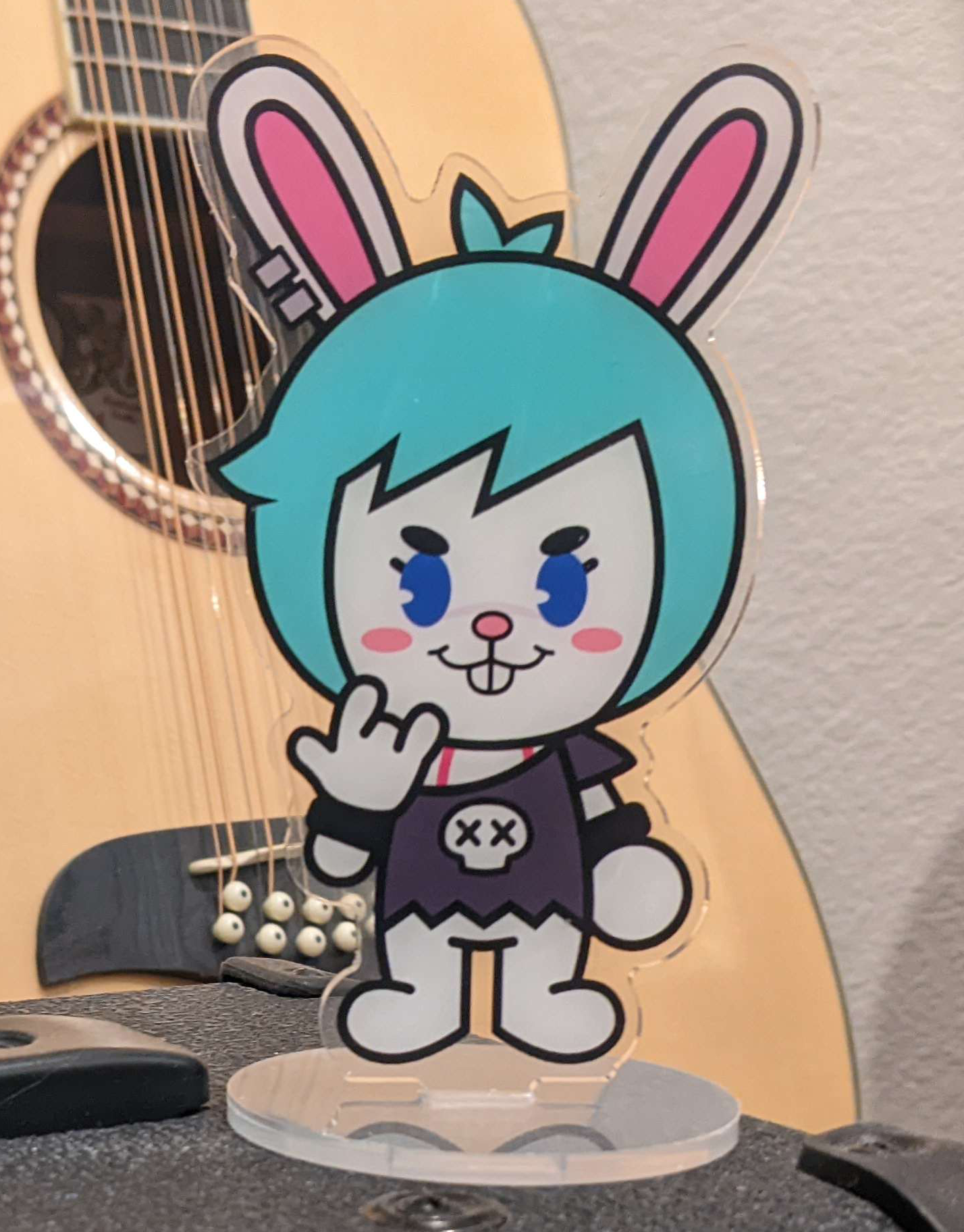 Pepper the Rockin' Rabbit (Acrylic Standee)