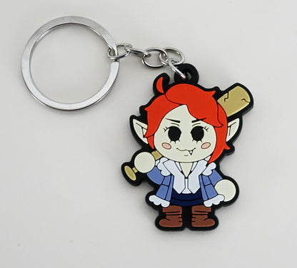 Rubber Keychain- HinaBoBina