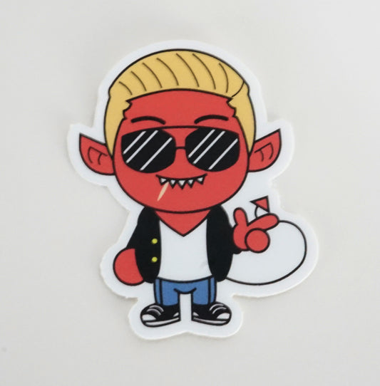 Small Die Cut Sticker- Arthur