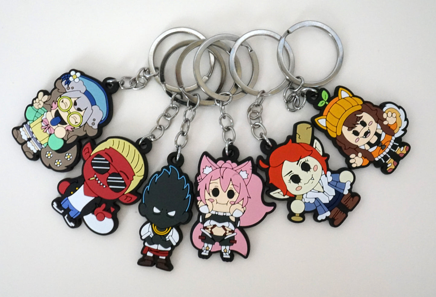 Rubber Keychain- Renn