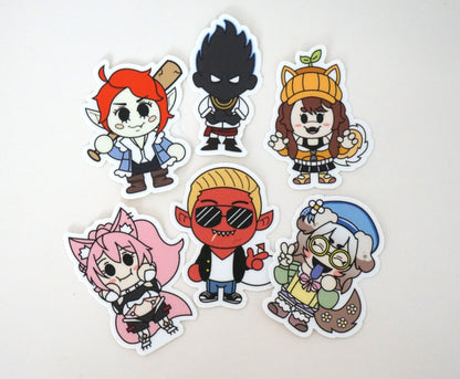 Small Die Cut Sticker- Renn