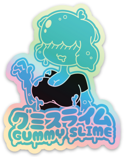 Gummy Slime /グミスライム (Holographic Sticker)