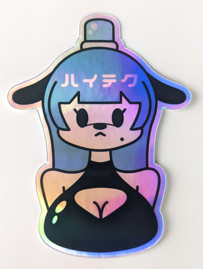 High Tech/ハイテク (Holographic Sticker)