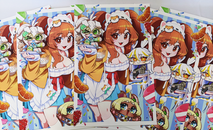 Summertime Treat Cuties Poster