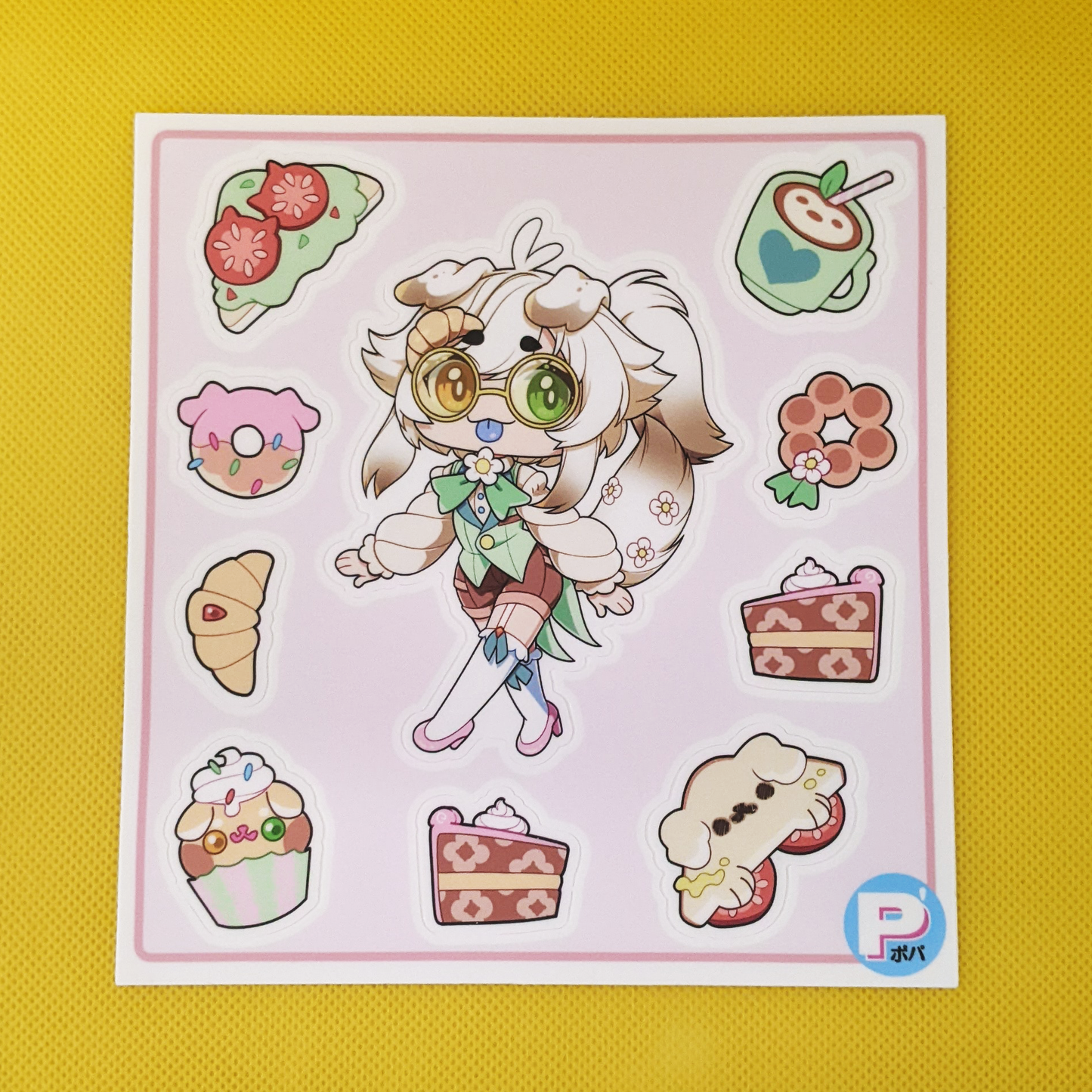 Summertime Treat Cuties- Renn Sticker Sheet