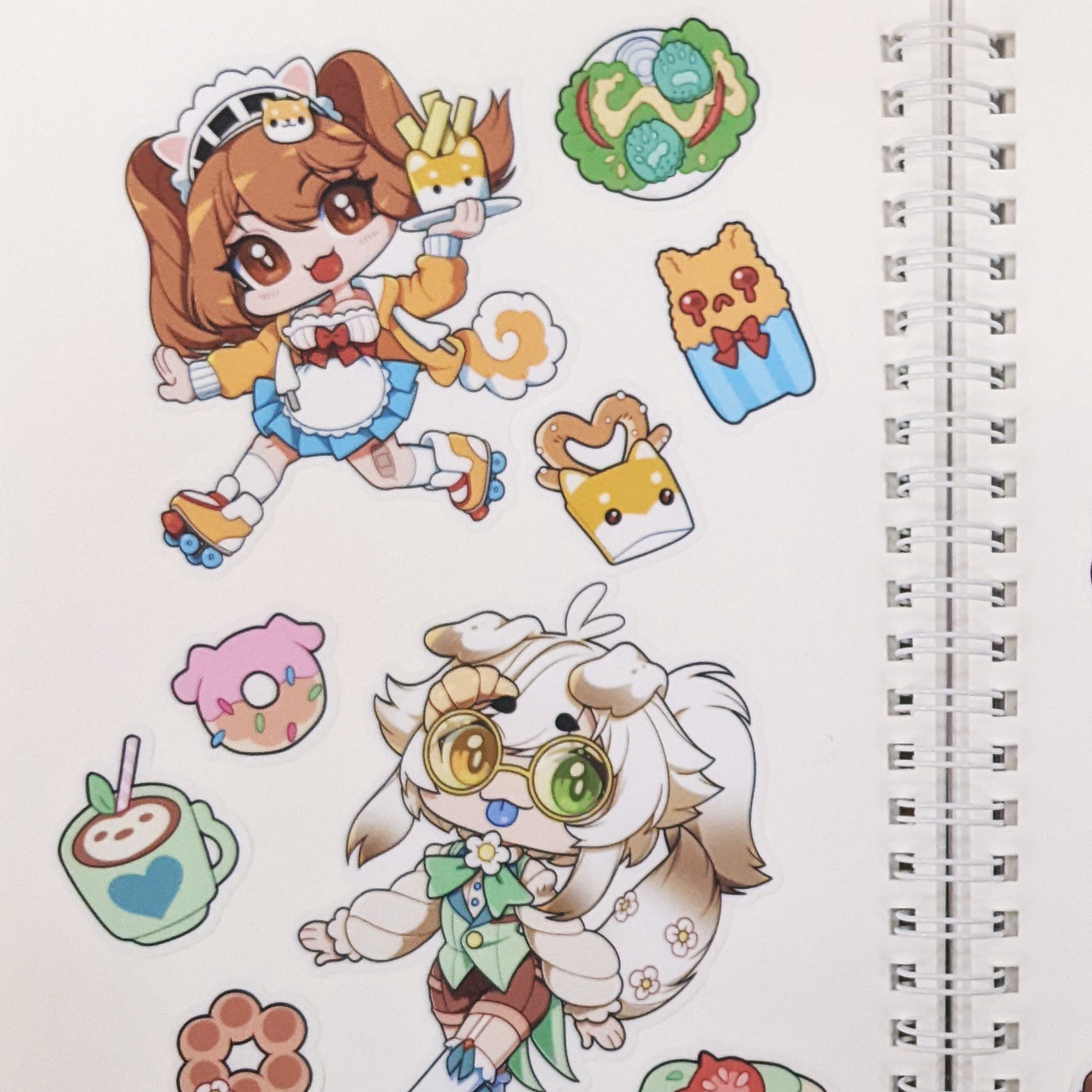 Summertime Treat Cuties Sticker Book