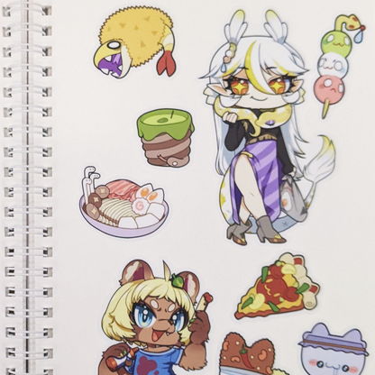 Summertime Treat Cuties Sticker Book